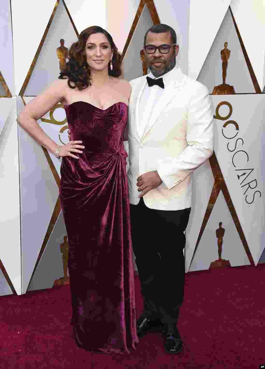 Chelsea Peretti e Jordan Peele