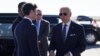 Presiden AS Joe Biden tiba di Atlanta, Georgia, pada 15 Januari 2023. (Foto: Reuters/Joshua Roberts)