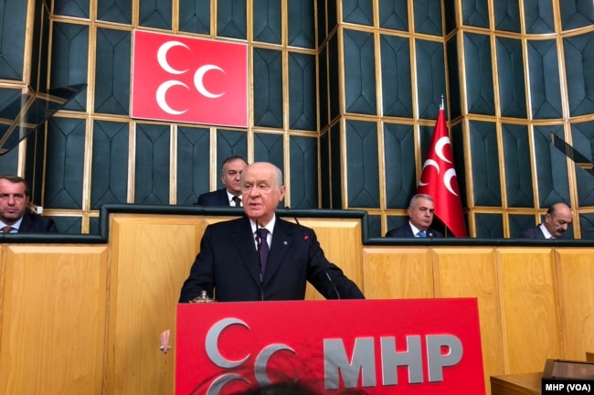 MHP lideri Devlet Bahçeli