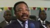 Felix Mbayu, minister delegate in Cameroon's Ministry of External Relations, visits Bamenda to encourage parents to send children to school, Aug. 24, 2018. (M. Kindzeka/VOA)