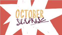 What is an October surprise?