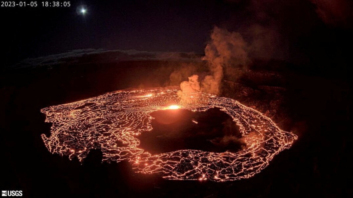 Gunung Kilauea di Hawaii Kembali Meletus