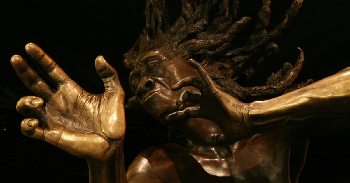 Statue Evolution Smithsonian Exhibit Shapes Human Evolution