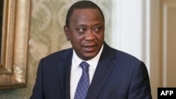 Le président du Kenya Uhuru Kenyatta à Londres, le 17 avril 2018.