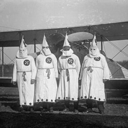 Ku Klux Klan members, around 1922