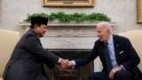 Presiden Prabowo Subianto bertemu Presiden AS Joe Biden di Gedung Putih, hari Selasa siang (12/11).