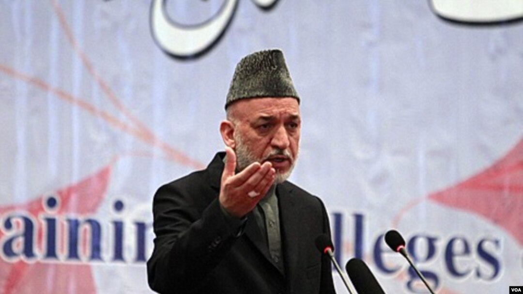 Presiden Afghanistan Hamid Karzai