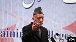 Presiden Afghanistan Hamid Karzai