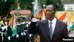 Le président ivoirien Alassane Ouattara