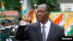 Alassane Ouattara, le président ivoirien