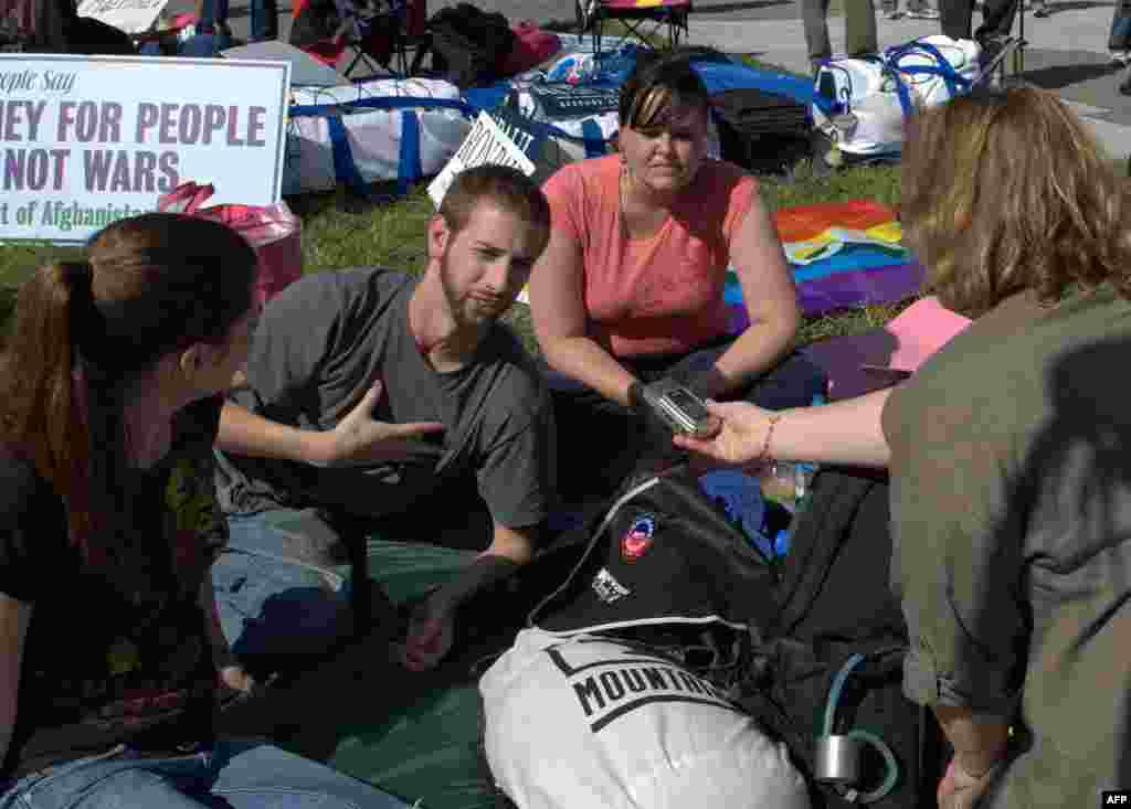 Участники акции из Цинциннати, штат Огайо