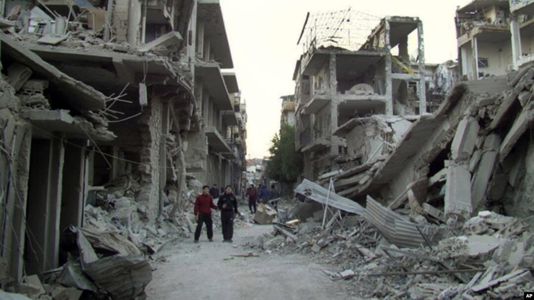 Esta semana la fuerza aérea del régimen sirio volvió a bombardear la ciudad de Homs.