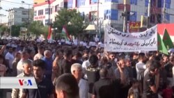 گه‌رمیان، خۆپیشاندان دژى هێرشى توركیا