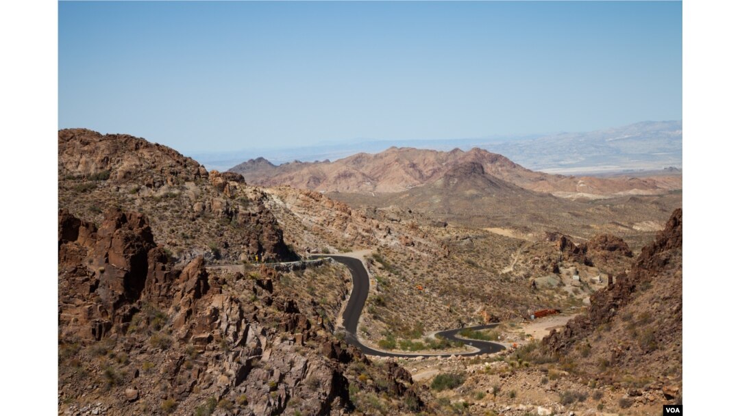 Vista Da Lendária Route 66, National Trails Highway. Arizona