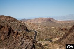 Oatman Pass in Arizona