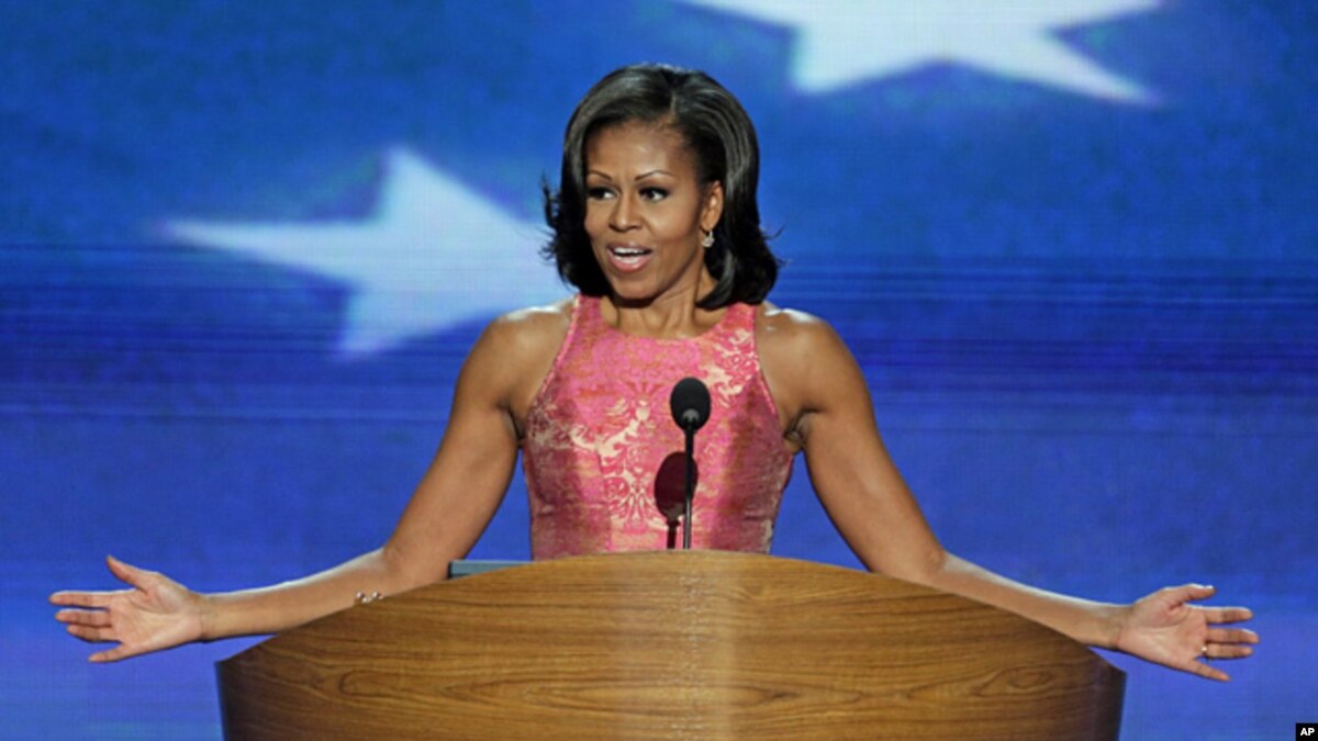 Michelle Obama Rallies Democrats