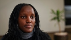 Ugandan climate activist Vanessa Nakate is interviewed by The Associated Press in Kampala, Uganda, Dec. 6, 2021.