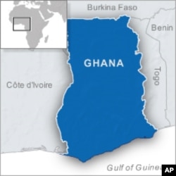 Map of Ghana