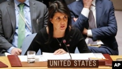 ABD'nin BM Büyükelçisi Nikki Haley