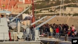 Resgate em Lampedusa