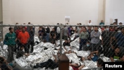 12 Temmuz 2019, Texas, ABD - Göçmen Gözaltı Merkezi
