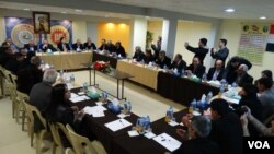 Civîna Lêvegera Siyasî li Qamişlo. 