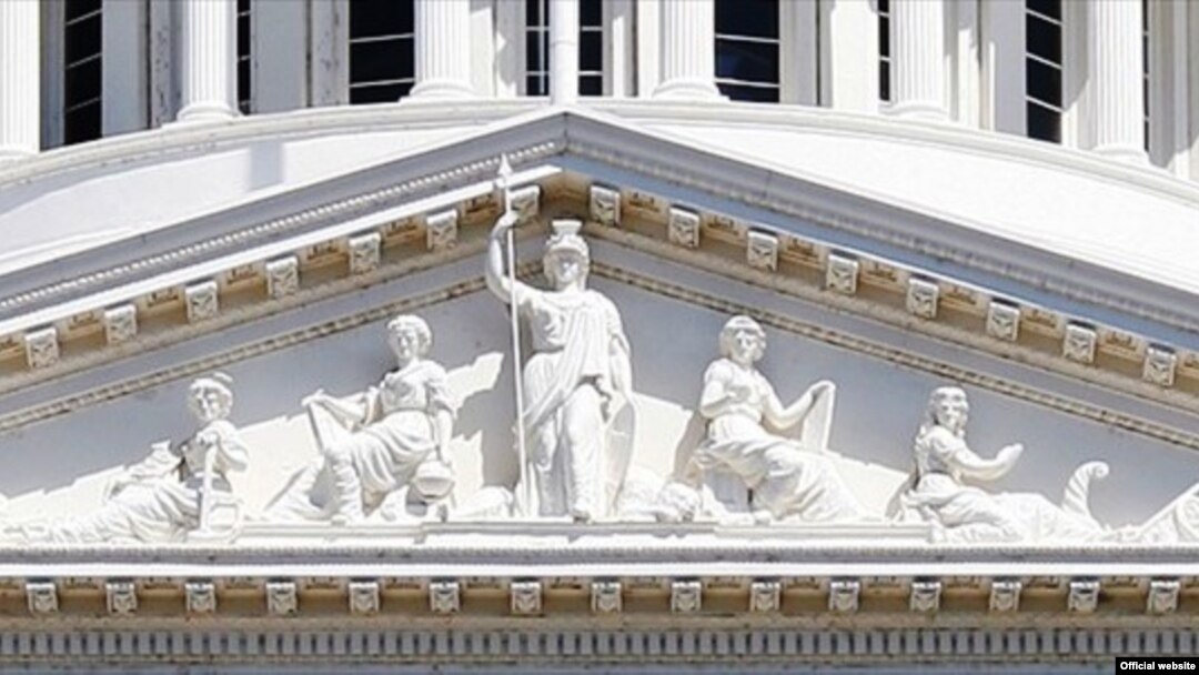 Detail of California Capitol Building