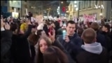 Protest studenata i grđana na Slaviji