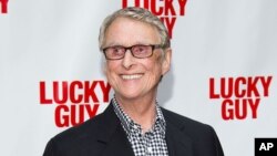 El director Mike Nichols el año pasado durante la noche de estreno de "Lucky Guy" en Nueva York.