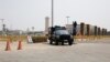 A police vehicle is deployed in Tiananmen Square in Beijing, June 4, 2019. 