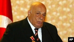 Veteran politician and former leader of Turkish Cypriots Rauf Denktash in a 2005 photo.
