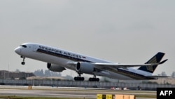 Archivo - Singapore Airlines reinaugura su ruta: Singapur - Nueva York, el 12 de octubre de 2018.