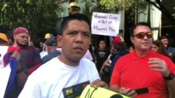 Venezolanos protestan en Nueva York y piden apoyo mundial