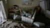 Dozens of centimeters of sand fill a condo following the passage of Hurricane Milton, at YCA Vacation Rental in Venice, Fla., Oct. 11, 2024. 