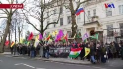 Londra’da Afrin Protestosu