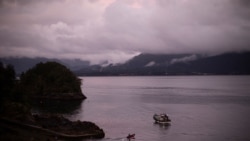 The waterways seen around the village of Sotomo, Chile, August 6, 2021. The village can only be reached by boat. (REUTERS/Pablo Sanhueza)