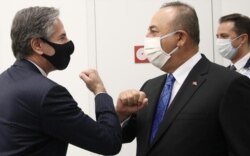 ABD Dışişleri Bakanı Antony Blinken ve Dışişleri Bakanı Mevlüt Çavuşoğlu