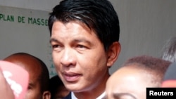Le président malgache Andry Rajoelina