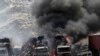 آتش‌سوزی گسترده در گمرک اسلام‌قلعۀ هرات
