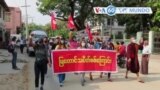 Manchetes mundo 6 Abril: Manifestantes desfilaram em Mandalay, apesar da escalada da violência