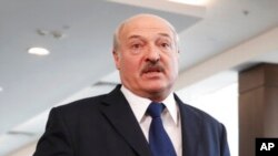 Presiden Belarus, Alexander Lukashenko di Sochi, Rusia, 15 Februari 2019. 