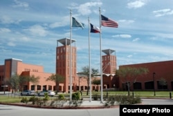 The Health and Sciences Building on the Del Mar College campus.