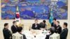 문재인 한국 대통령, ‘북한 발사체’ 미-한 공조 치하