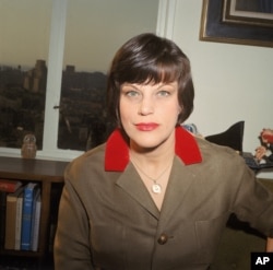 Actress Kay Ballard poses in her home in New York City in May 1966.