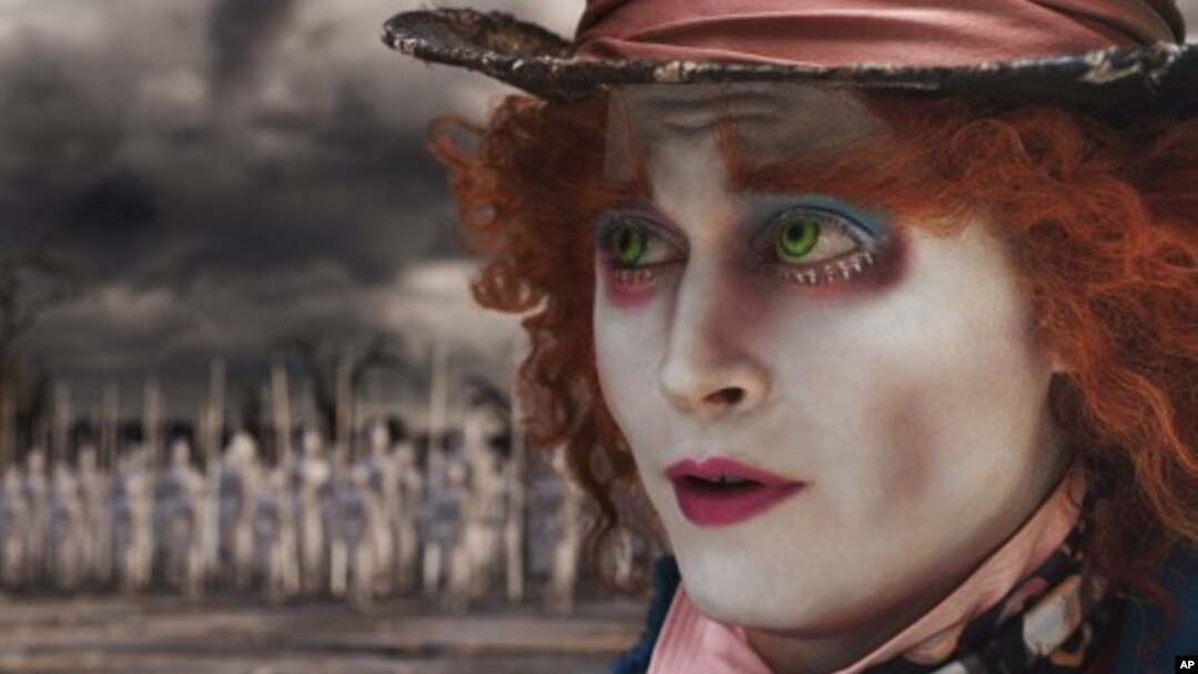 Mia Wasikowska and Johnny Depp in Tim Burton's 3-D Film - The New