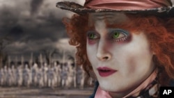 Johnny Depp in “Alice in Wonderland”