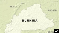 Carte du Burkina