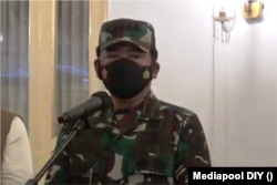 Panglima TNI Marsekal Hadi Tjahjanto.