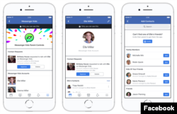 Facebook says it developed Messenger Kids after speaking with thousands of parents, major parental groups and child development experts. (Facebook)