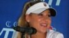 Tennis star Anna Kournikova at WTT press conference